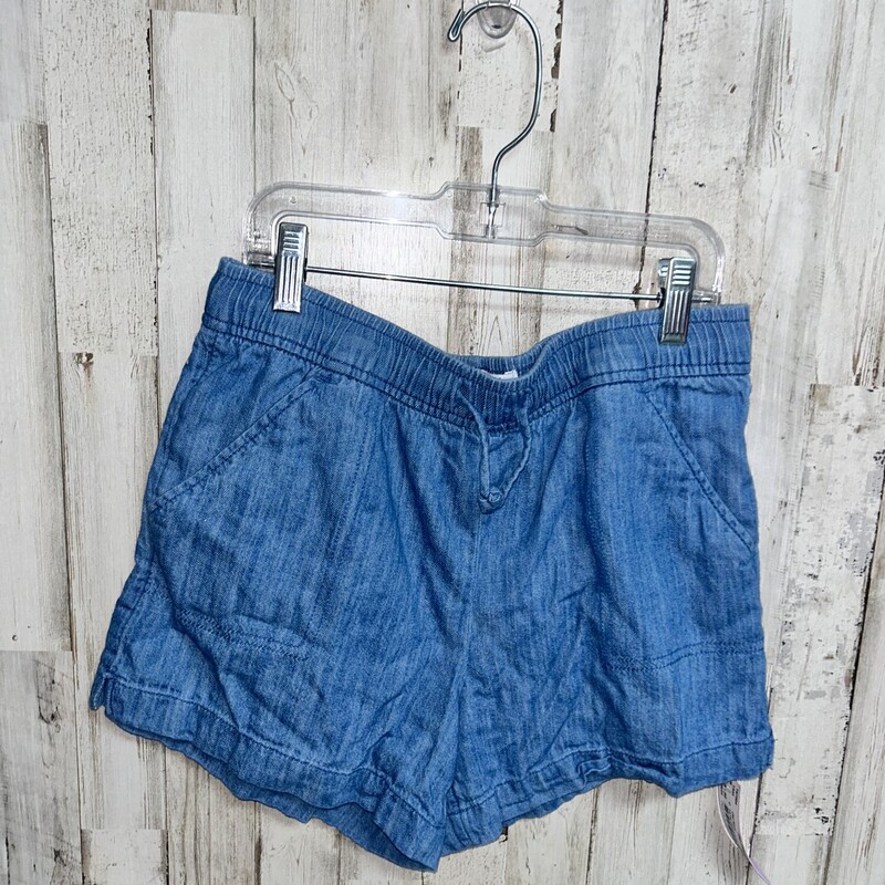 14/16 Chambray Shorts, Blue, Size: Girl 10 Up