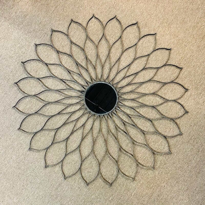 Metal Open Sunflower