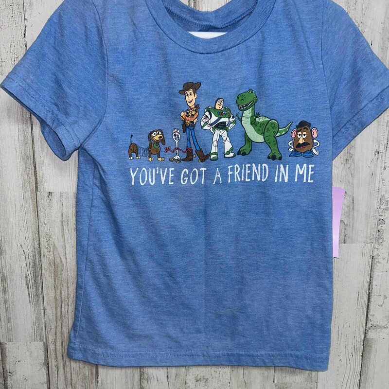 4 Blue Toy Story Tee