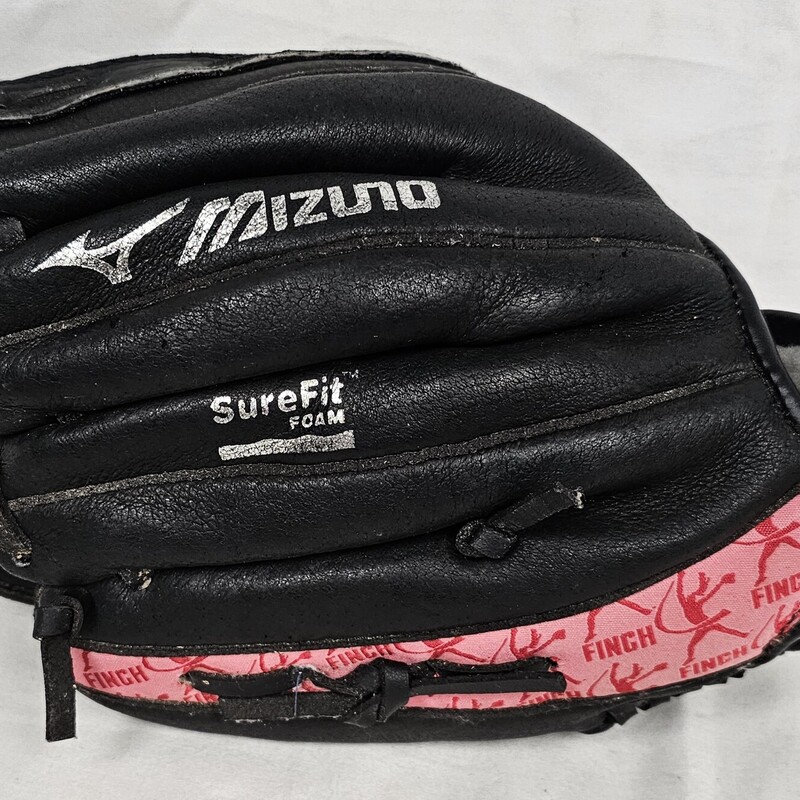 Pre-owned Mizuno Finch Prospect Softball Glove, Right Hand Throw, Size: 10in