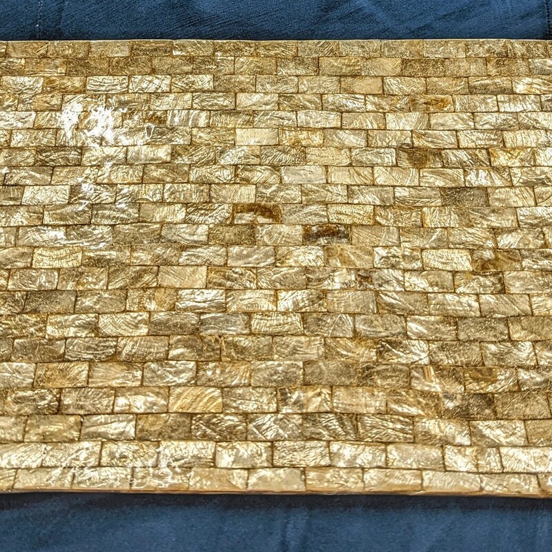 Capiz Gold Brick Look