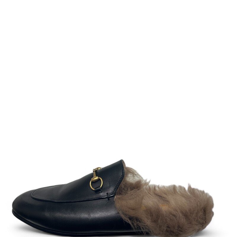 Gucci Princeton Fur, Brown, Size: Size42