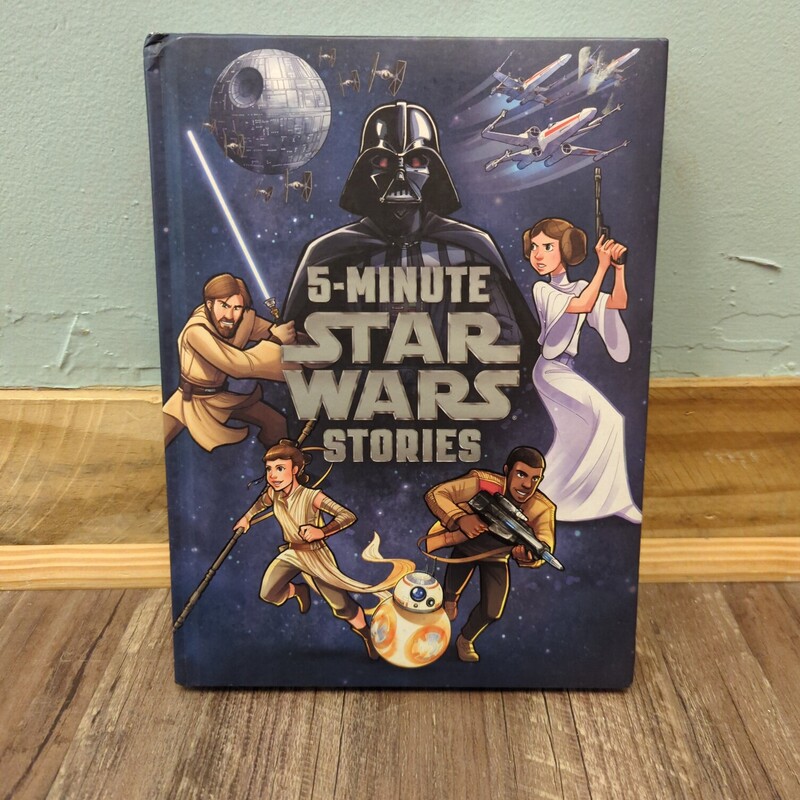 Star Wars 5 Minute Storie, Navy, Size: Book