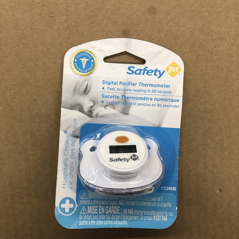 Safety 1st, Size: Thermomete, Item: NEW