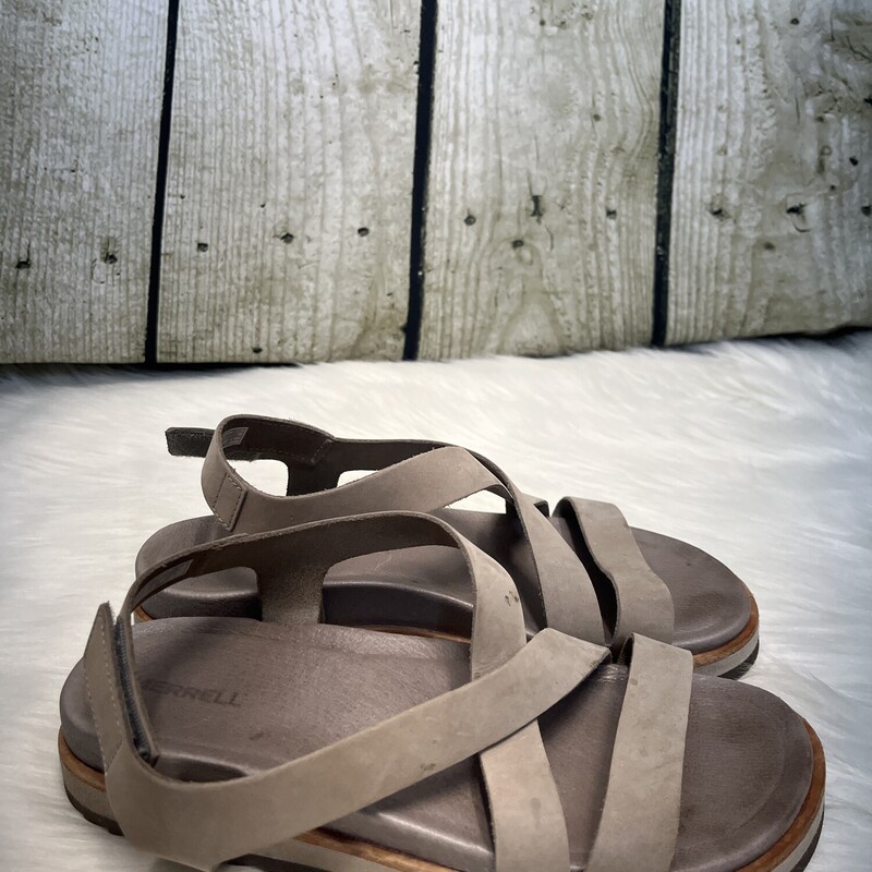 Merrill, Taupe, Size: 7