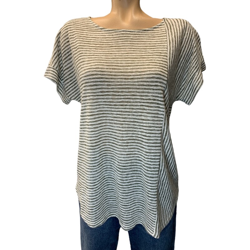 Laura, Navy/whi, Size: L