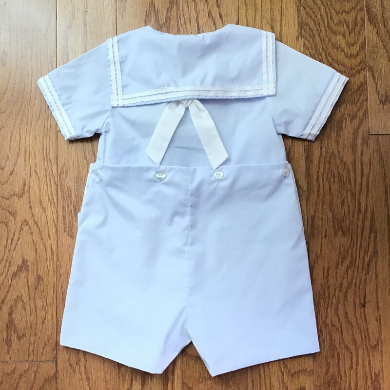 Petit Ami Outfit, Blue, Size: 18m<br />
<br />
FOR SHIPPING: PLEASE ALLOW AT LEAST ONE WEEK FOR SHIPMENT<br />
<br />
FOR PICK UP: PLEASE ALLOW 2 DAYS TO FIND AND GATHER YOUR ITEMS<br />
<br />
ALL ONLINE SALES ARE FINAL.<br />
NO RETURNS<br />
REFUNDS<br />
OR EXCHANGES<br />
<br />
THANK YOU FOR SHOPPING SMALL!