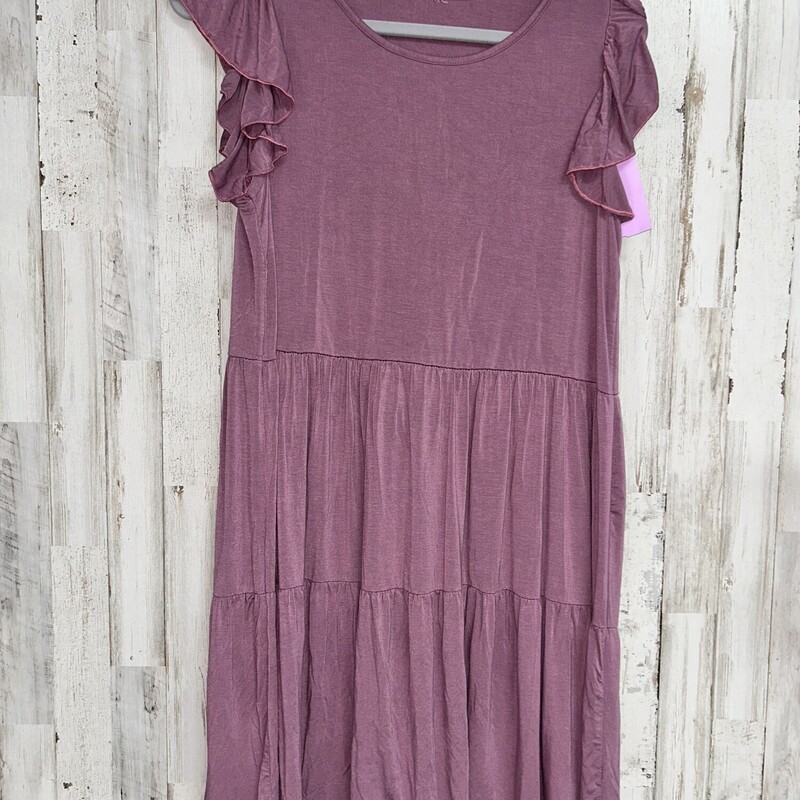 M Purple Tier Dress