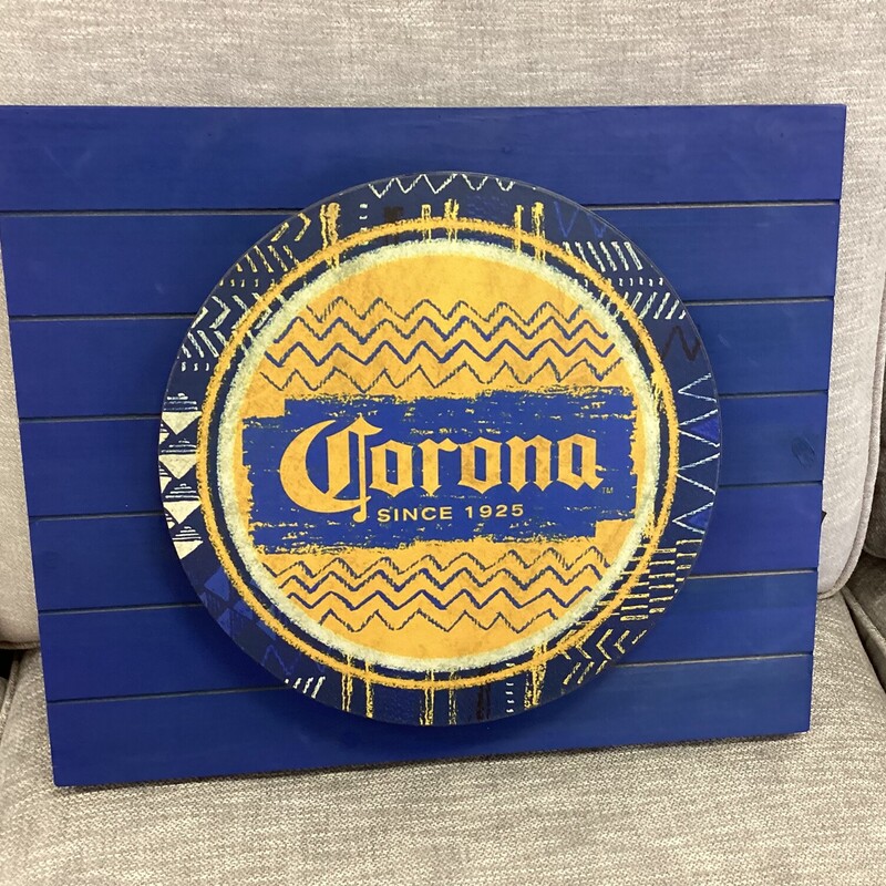 CORONA, Blue,  LED Backlit
18in wide x 14in tall