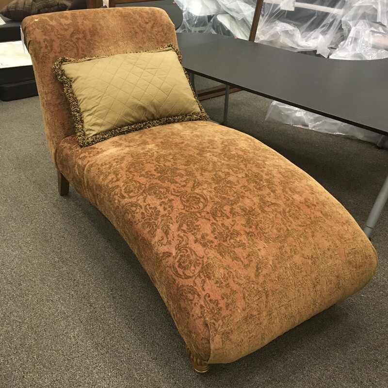 Red/gld Chaise