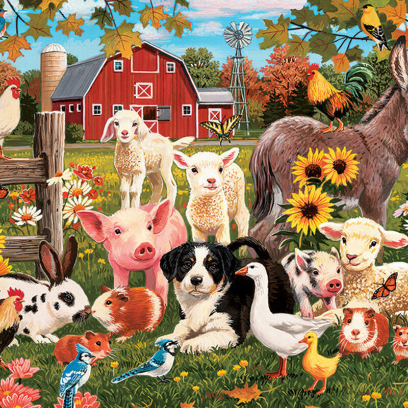 Family Farm -Family Puzzl, 350 Pc, Size: Puzzle