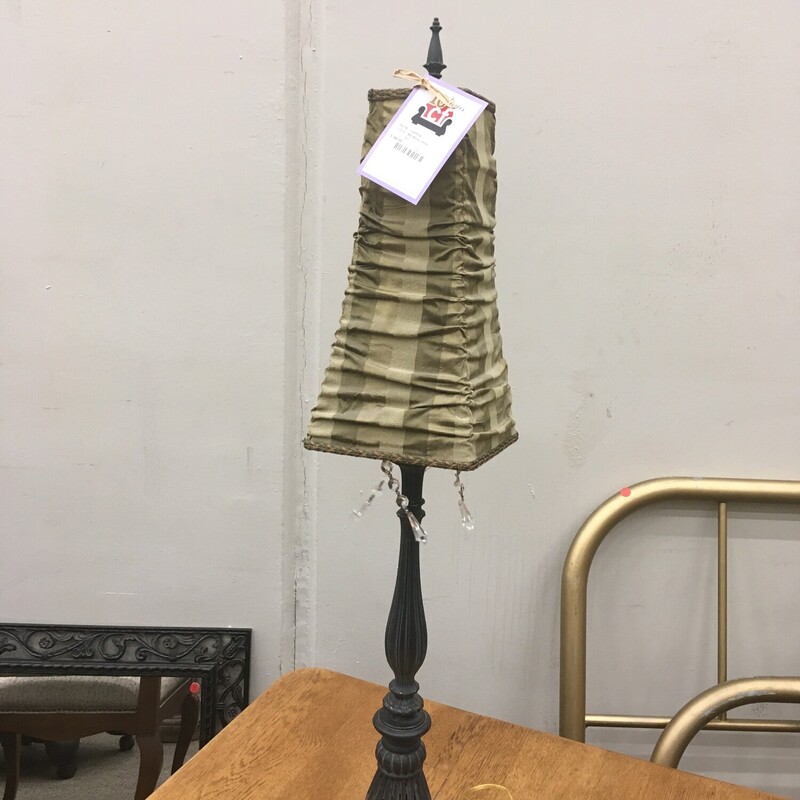 Blk Base Lamp