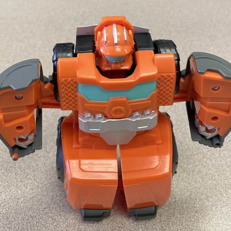 Transformer, Orange, Size: 4 Inch