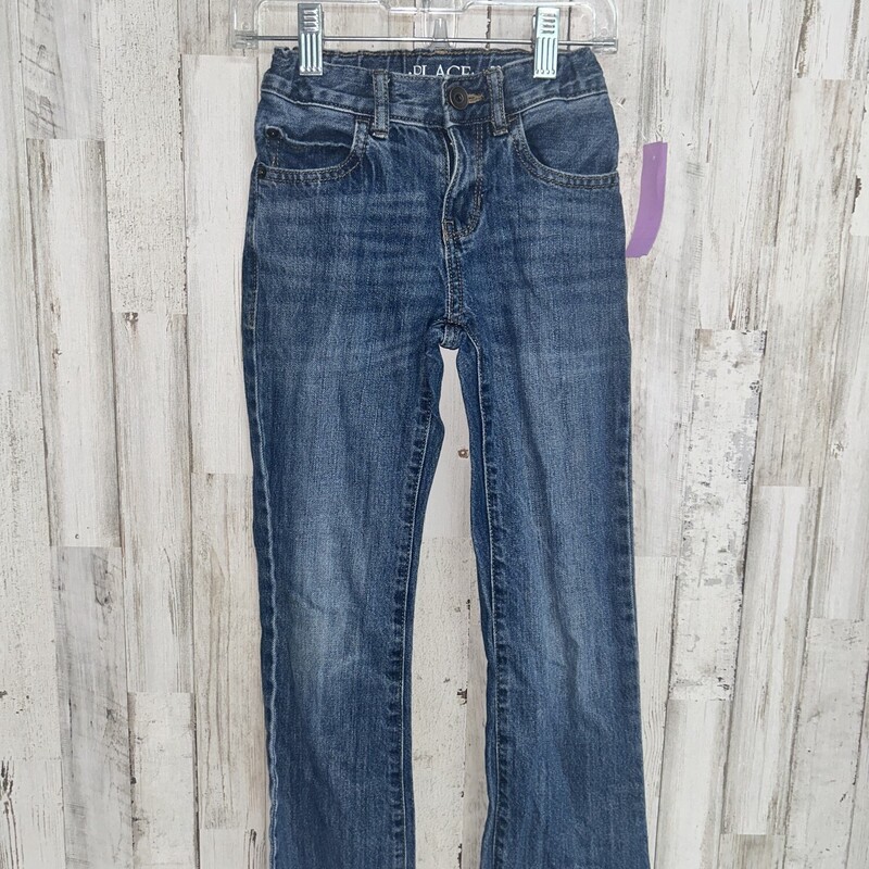 7 Slim Bootcut Jeans, Blue, Size: Boy 5-8