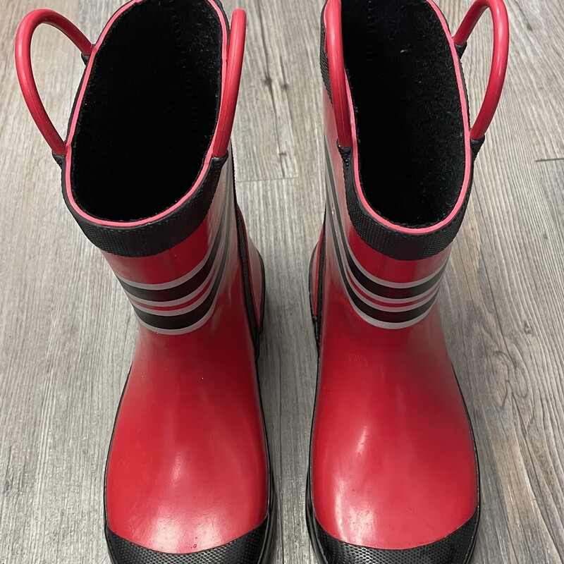 Kamik Rain Boots, Red, Size: 12Y