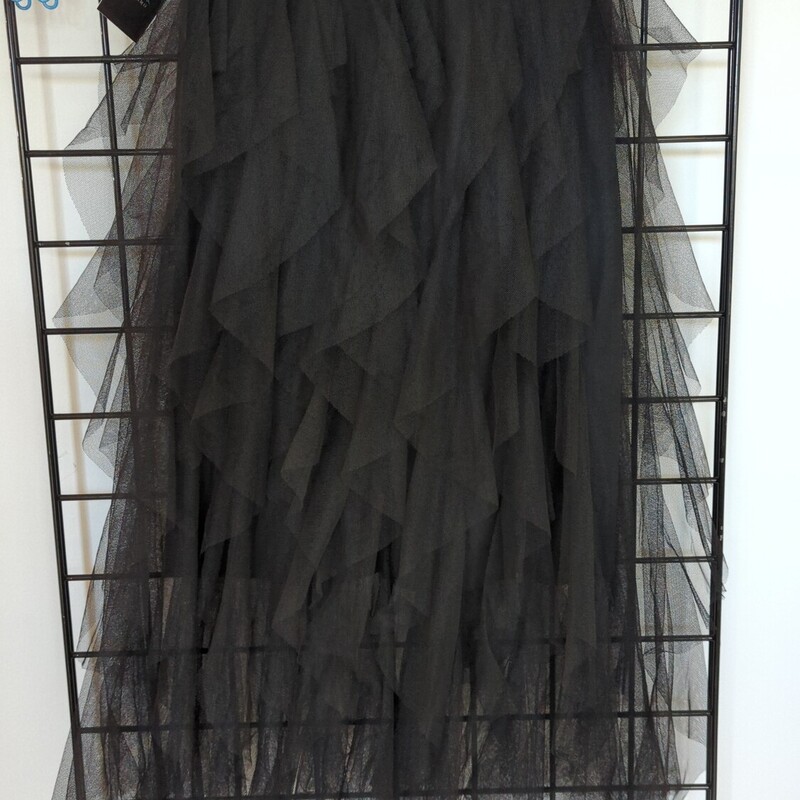 CurVa-Voom Skirt Mesh, Black, Size: M