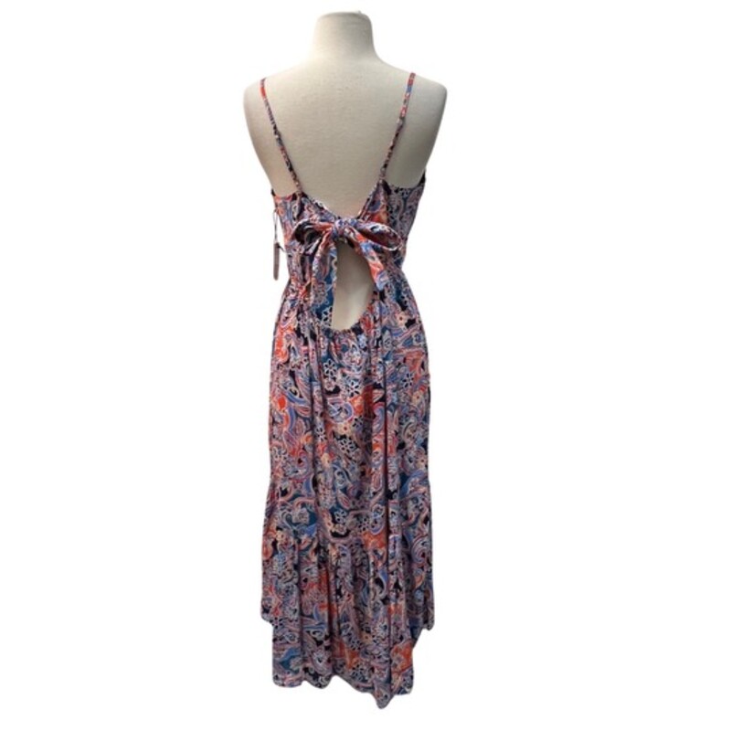 New Japna Maxi Dress
Adjustable Straps
Keyhole Back with Tie
Medallion Print
Coral, Navy, Red< Blue and White
Size: Large