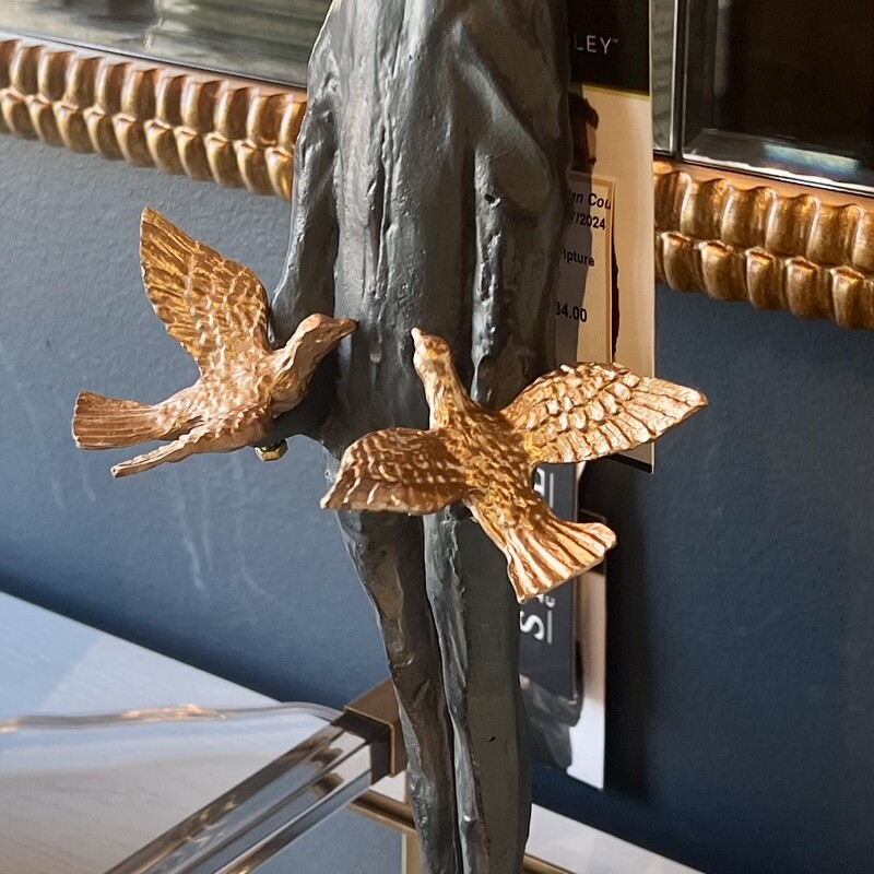 Bird Man Sculpture, None, Size: 16
