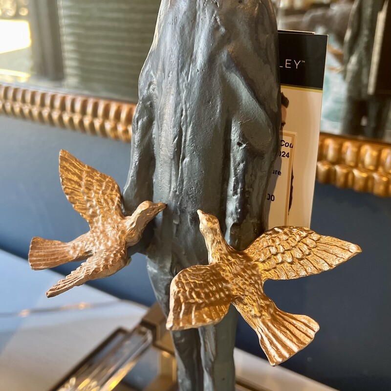 Bird Man Sculpture, None, Size: 16