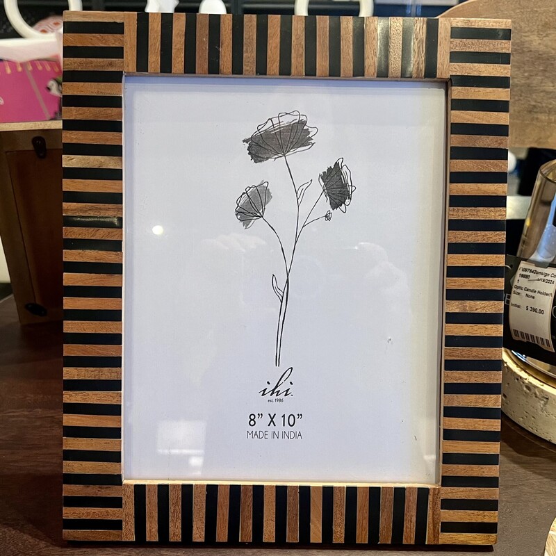 IHI Striped Picture Frame
