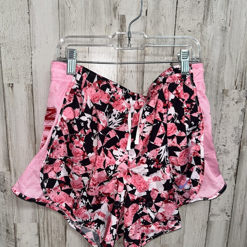 XL Pink Floral Shorts