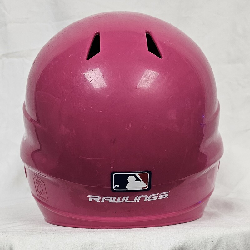 Pre-owned Rawlings Cool Flo Pink T-Ball Batting Helmet- Size 6 1/4 - 6 7/8