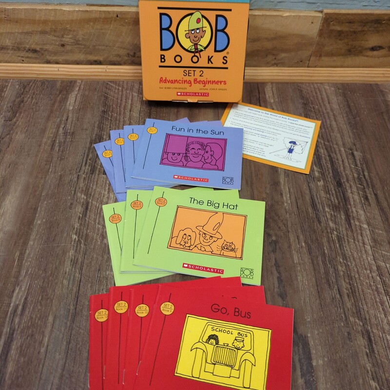 BOB Books Set 2 - Complet, Orange, Size: Book