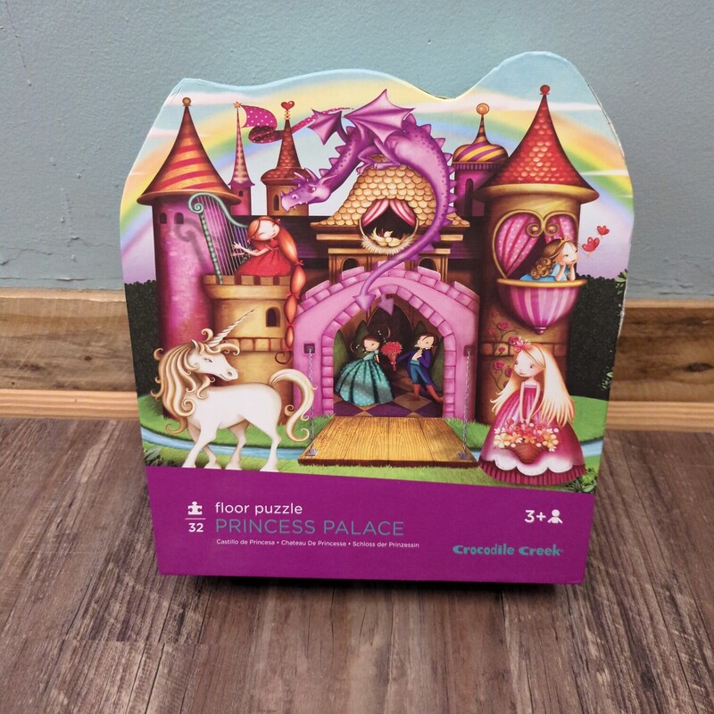 Princess Floor Puzzle, Purple, Size: Puzzle