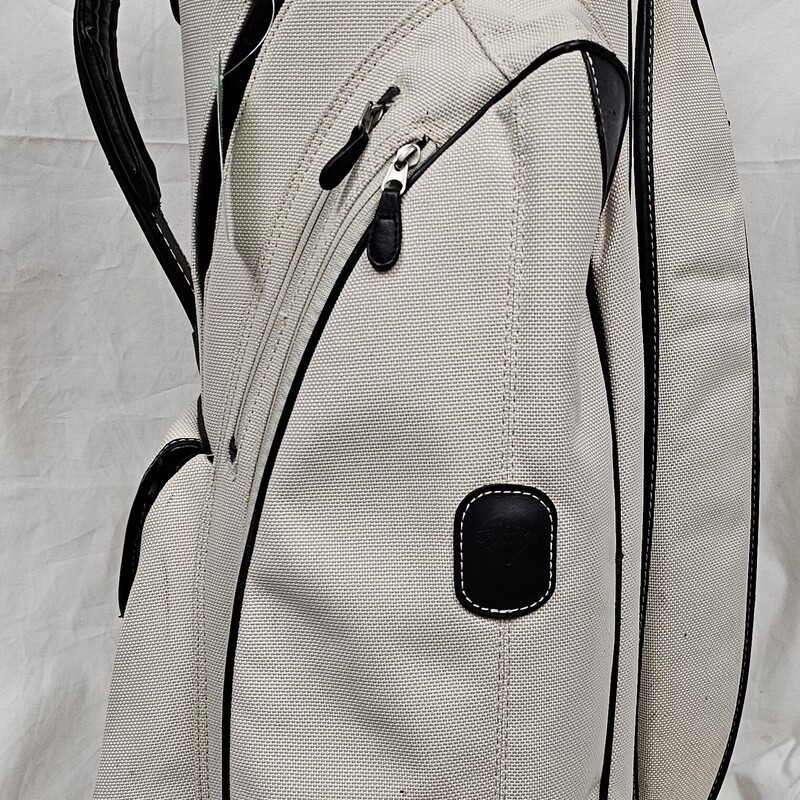 Callaway Cart Bag, Tan, Size: Adult. Pre-owned