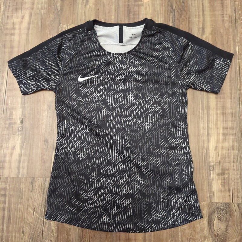 Nike Print Athletic Slim, Black, Size: Youth S