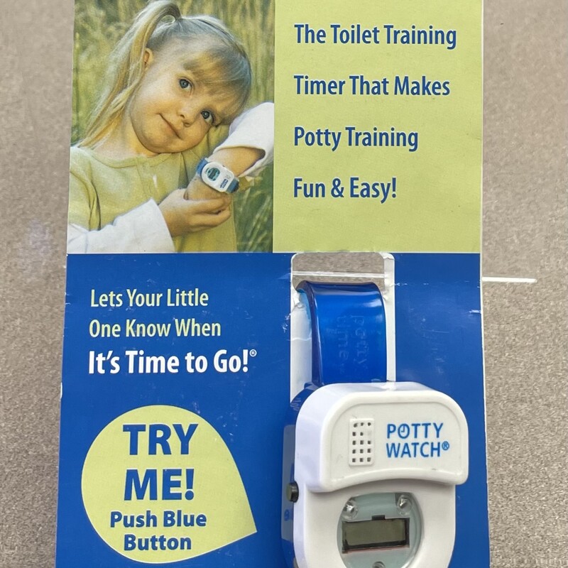 The Original Potty Watch, Blue, Size: Pre-owned