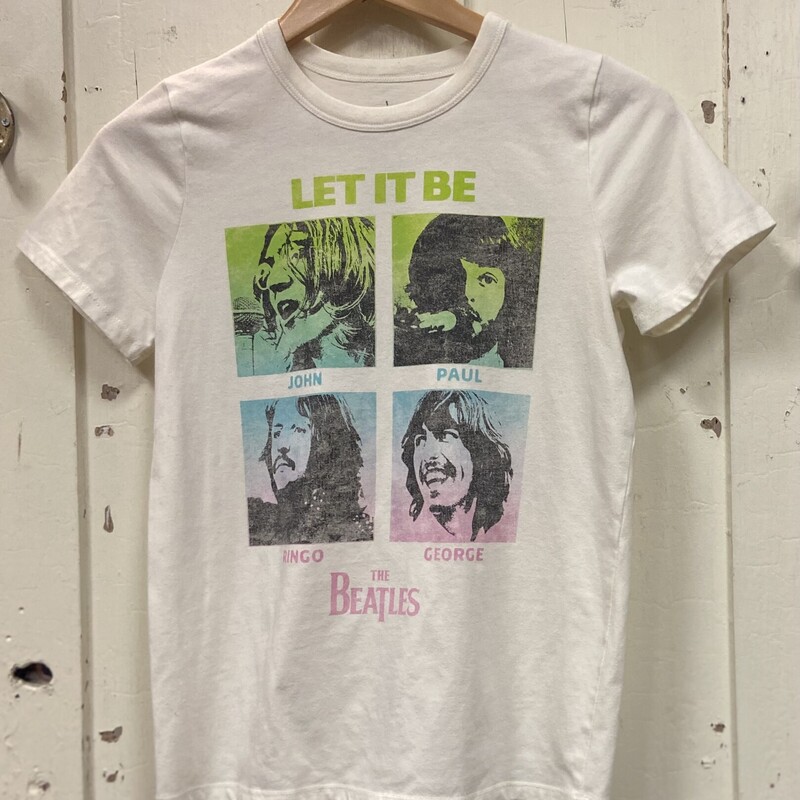 Crm/lime Beatles Tee<br />
Crm/lime<br />
Size: XS
