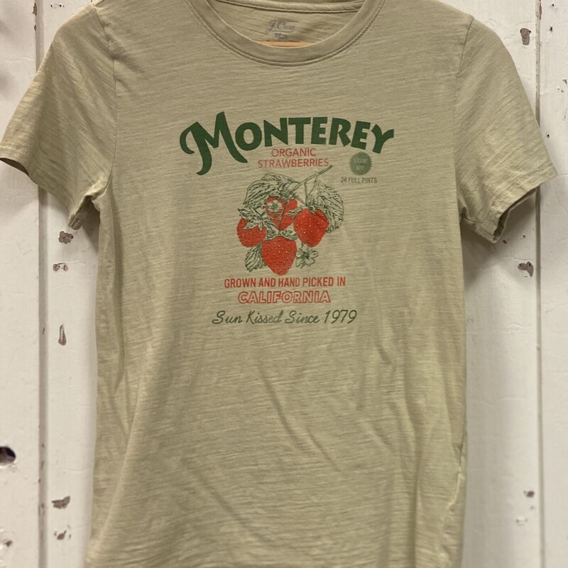 Grn/org Monterey Tee<br />
Grn/org<br />
Size: XS