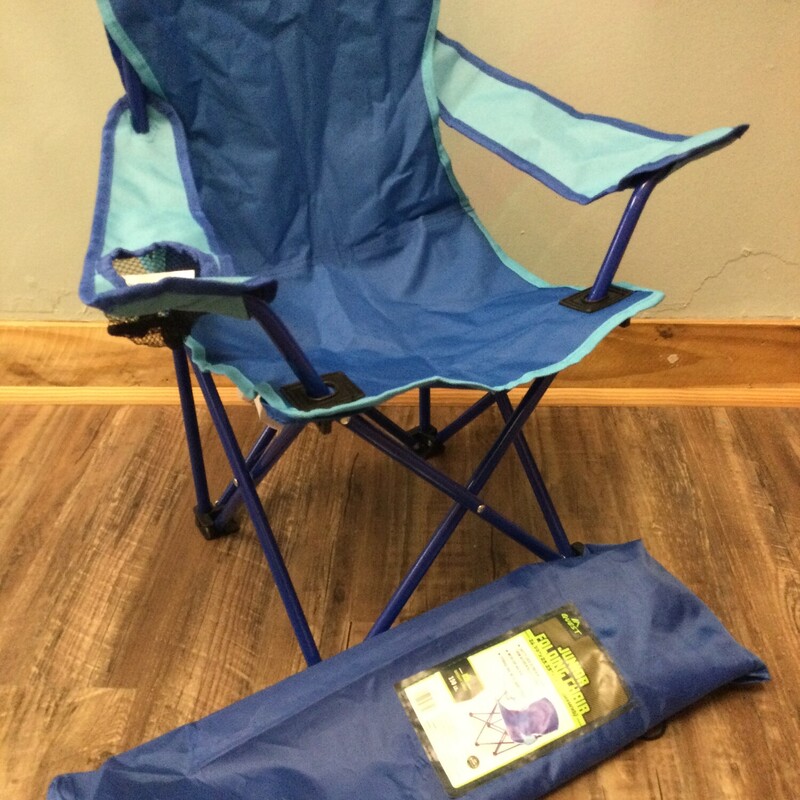Quest Kids Folding Chair, Blue, Size: Home Decor