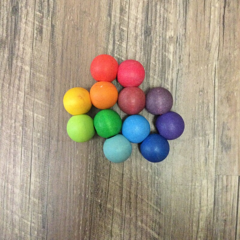 Rainbow Wood Bead Toy, Rainbow, Size: Wooden

*Retails for $21 New*