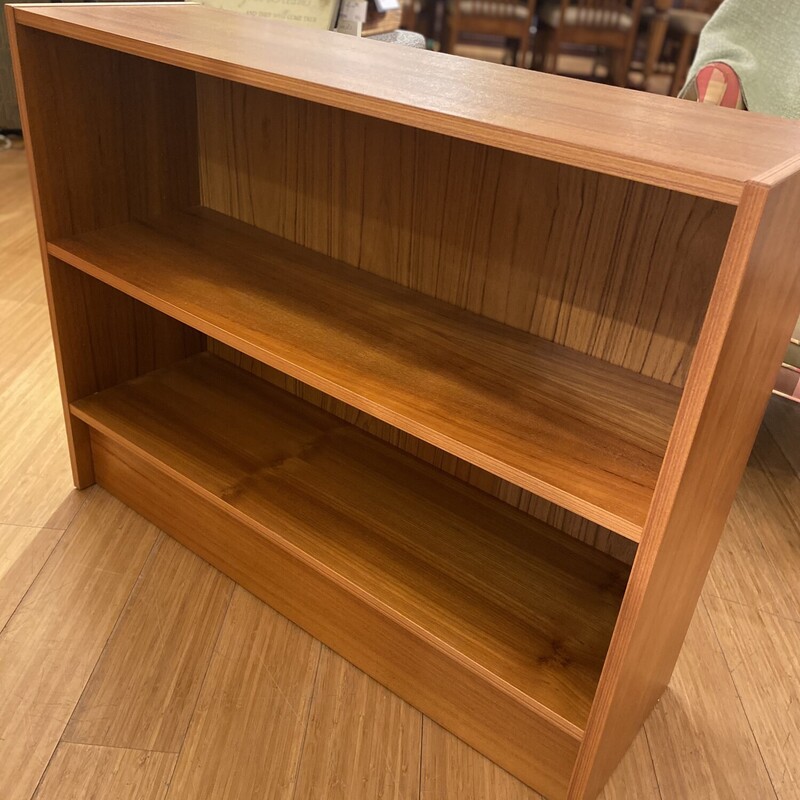 Bookcase 2 Shelves, Wood, Size: 36x11x28