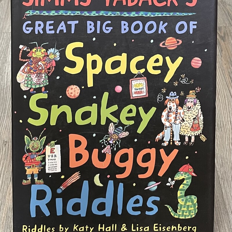 Spacey Snakey Buggy riddles, Multi, Size: Hardcover