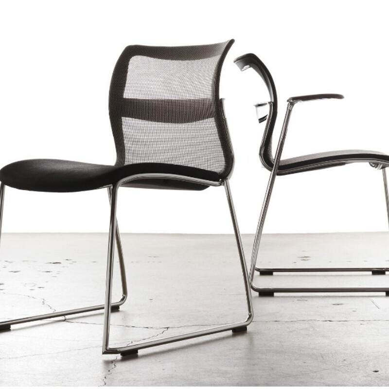 Stylex Zephyr Mesh Desk Chair
Black Silver Size: 18 x 20 x 31H
Retails: $250+
