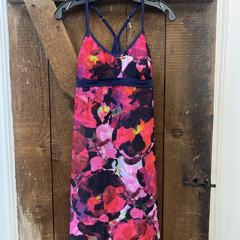 Athleta Print Dress AS IS, Magenta, Size: Youth S

Some pilling on front under bra