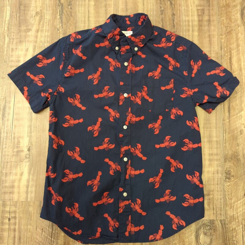 Crewcuts Lobster S/S, Navy, Size: Youth L
