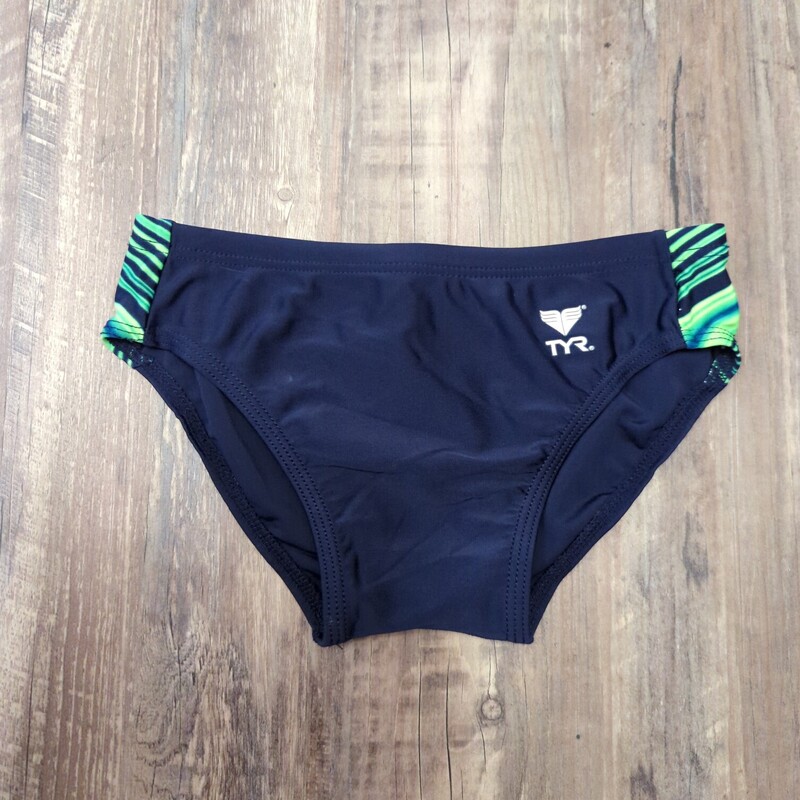 TYR Boys Swim Brief, Navy, Size: Youth S

Size tag cut out