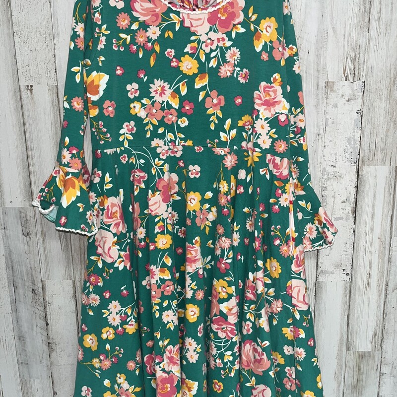 10 Green Floral Printed D