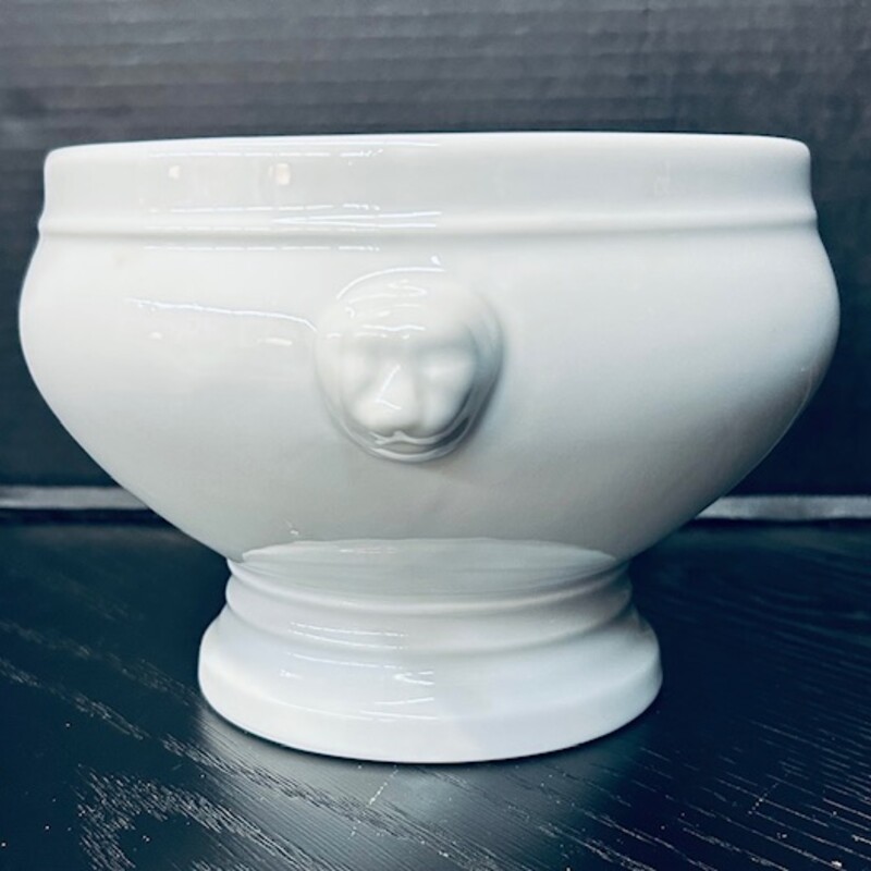 Bodum Lion Head Bowl
White
 Size: 10 x5.75 H