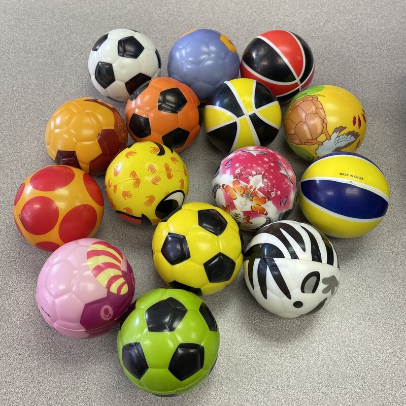 Assorted Mini Soft Balls