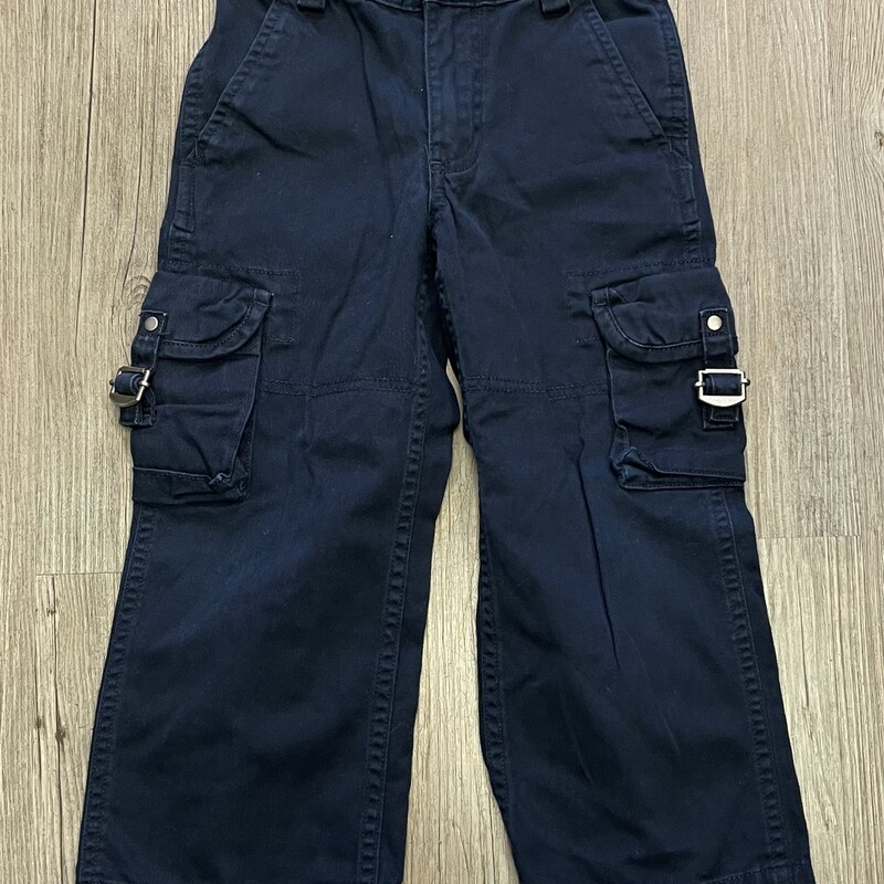 Polo Cargo Pants, Navy, Size: 3Y
