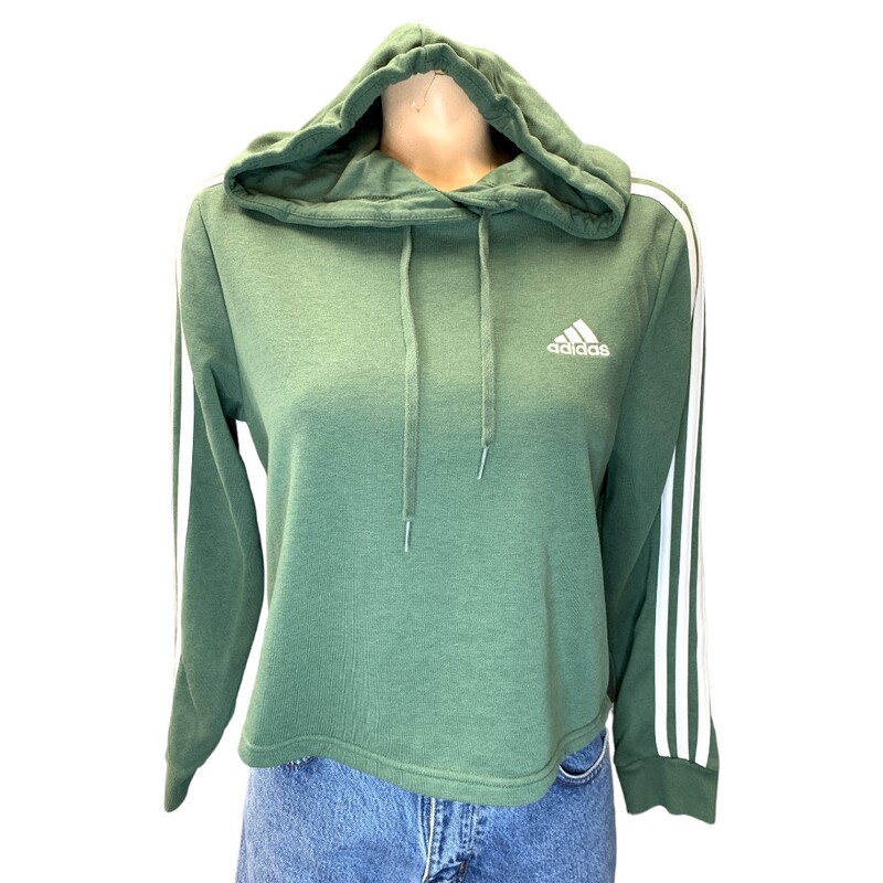 Adidas  Cropped-sweatshir, Green, Size: S