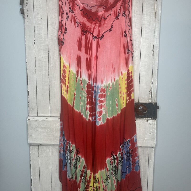 Boho Dress Seven Islands, Print, Size: 1X  NEW