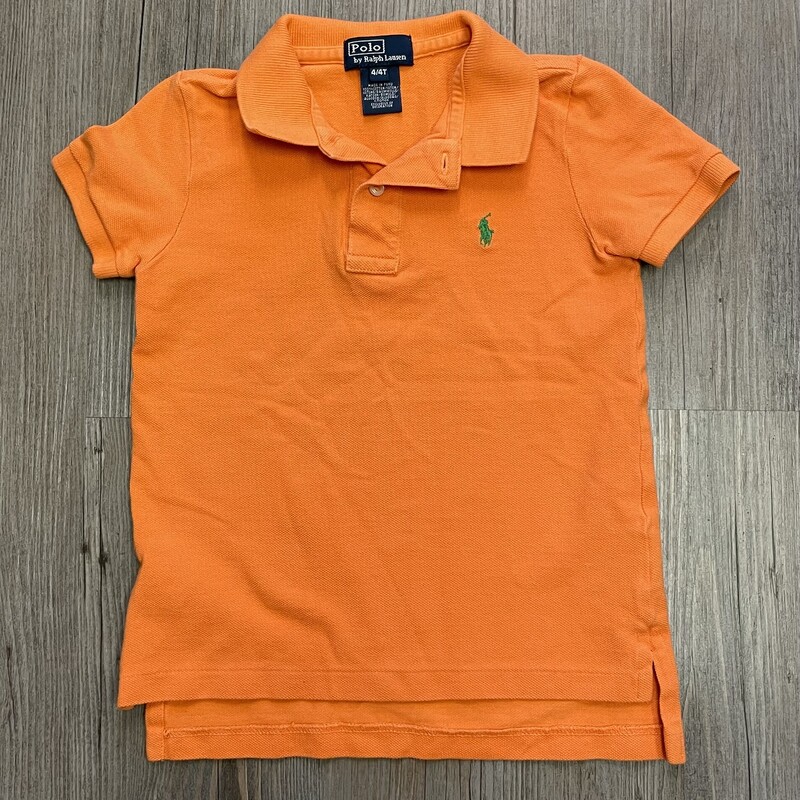 Ralph Lauren Polo, Orange, Size: 4Y
