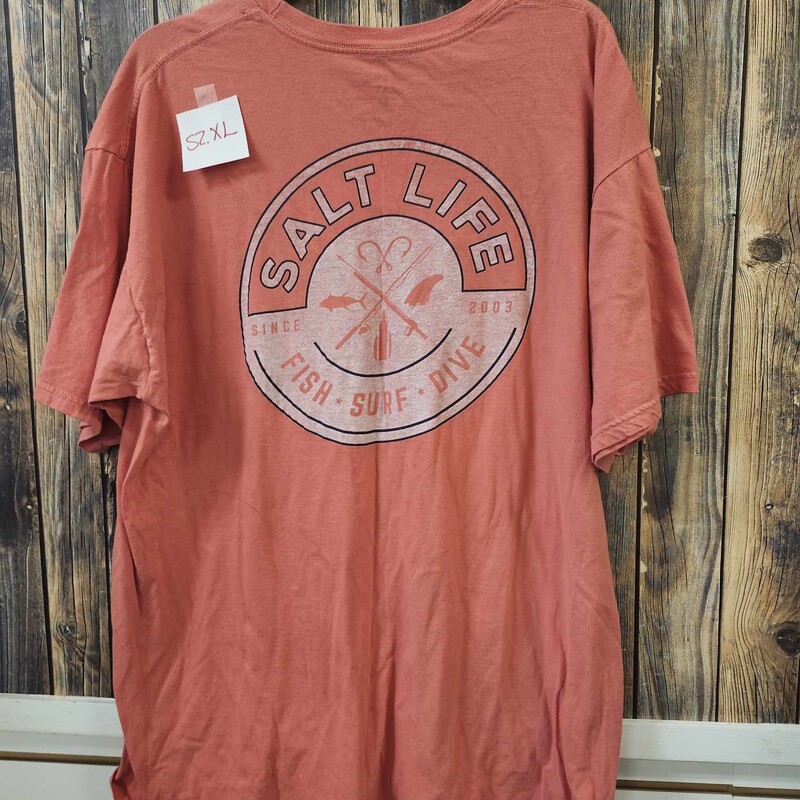 Melon Salt Life Shirt, Size: Xlarge