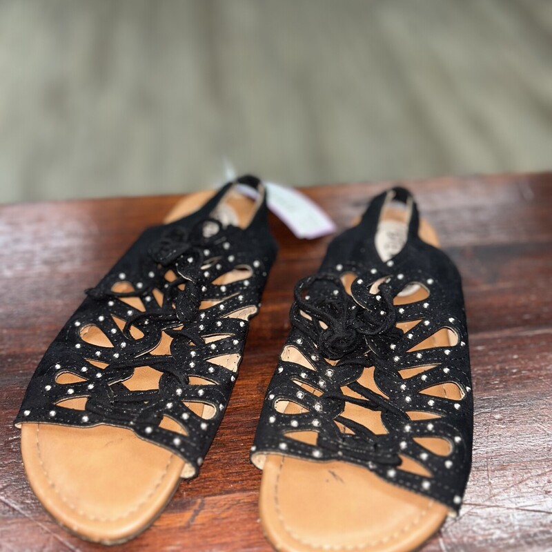 13 Black Studded Sandals